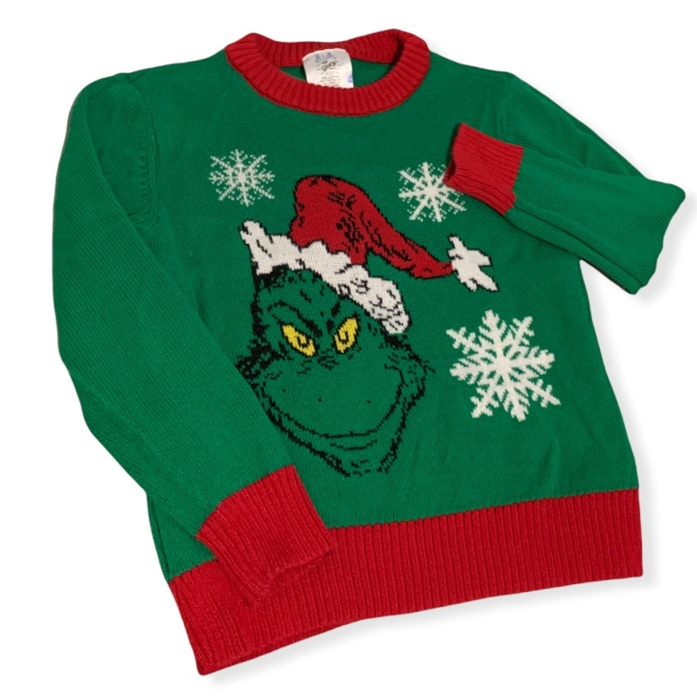 The Grinch Christmas Boy Sweater